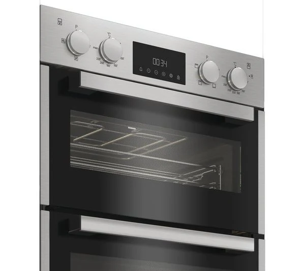 Hotpoint DIH 10D1 IX - Stainless Steel Double Oven - 75L/38L - A Energy - Image 4