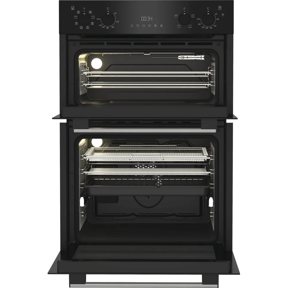 Hotpoint DIH 82G1A B - Black Built-In Double Oven - 109L Total Capacity - A Energy Rated - Image 2