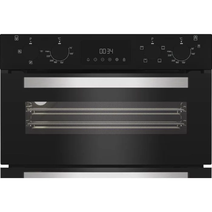 Hotpoint DUH 10D B- Black Double Oven - 86L - A Energy - Image 2
