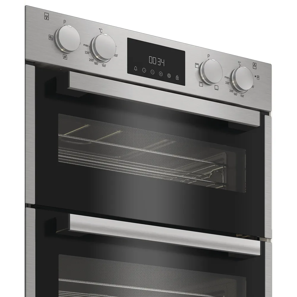 Hotpoint DUH 12D1 IX - Stainless Steel Double Oven - 48L/38L - A Energy - Image 3
