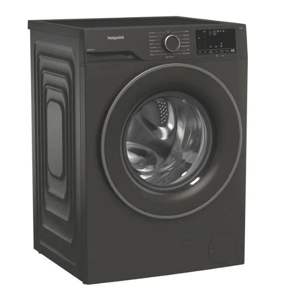Hotpoint H 101G ANTI STAIN UK - Graphite 10KG Washing Machine - 1400 RPM - A energy - Image 2