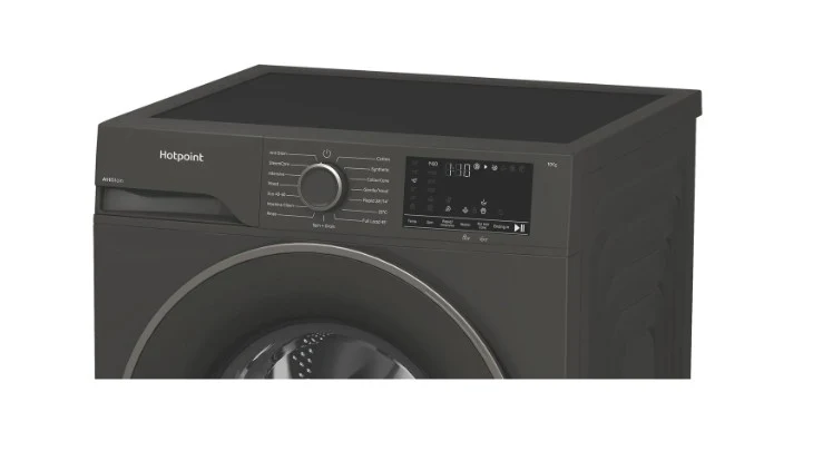Hotpoint H 101G ANTI STAIN UK - Graphite 10KG Washing Machine - 1400 RPM - A energy - Image 4