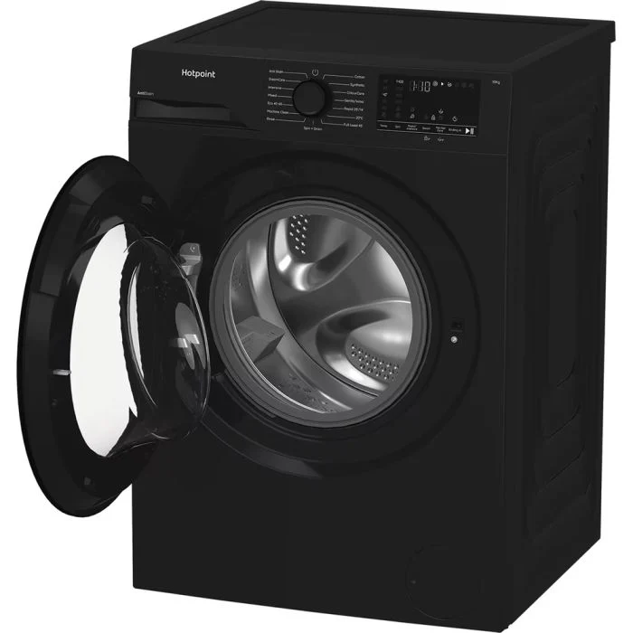 Hotpoint H 101B ANTI STAIN UK - Black 10KG Washing Machine - 1400 RPM - A energy - Image 5