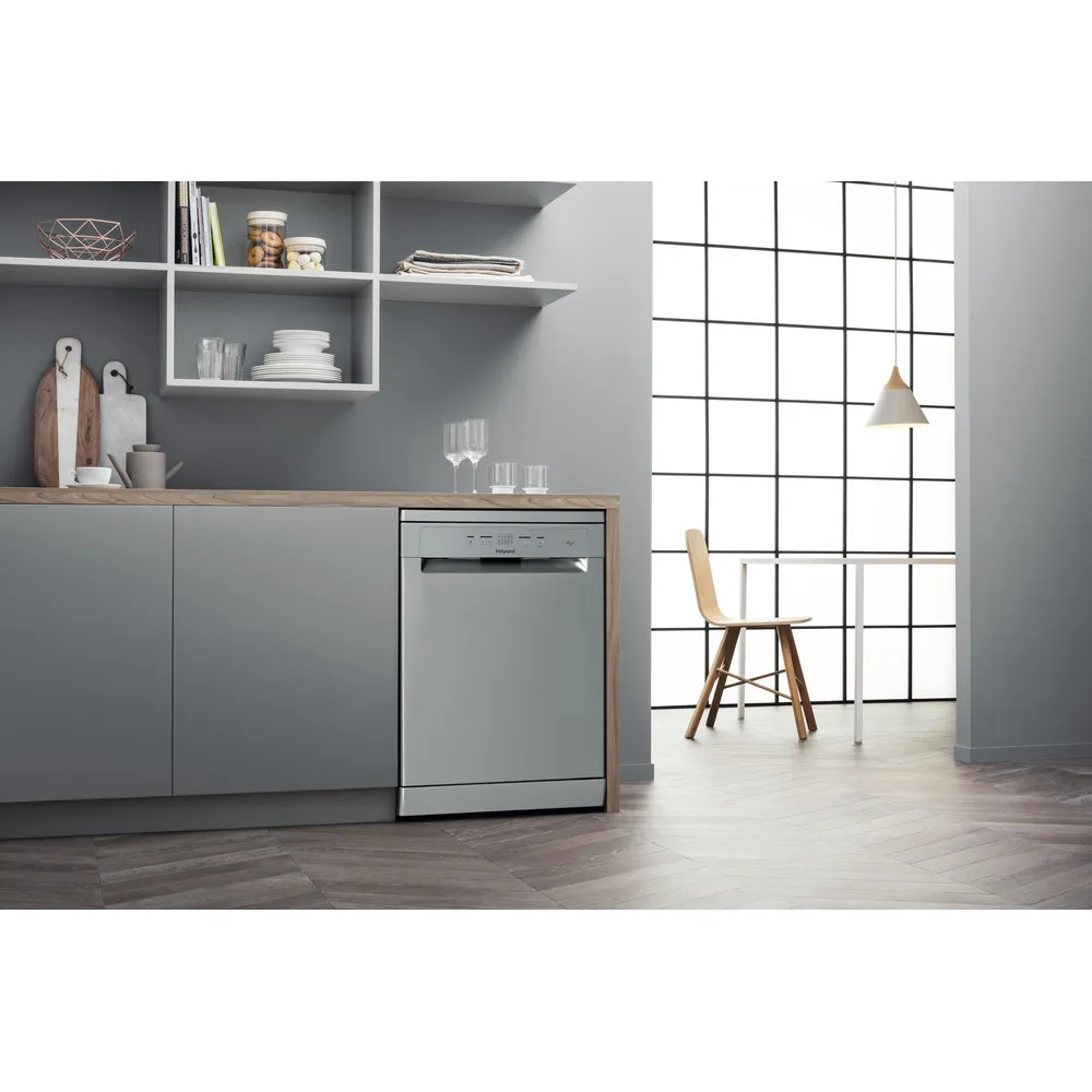 Hotpoint H2F HL626 X UK - Stainless steel Freestanding Dishwasher - E energy - Image 7