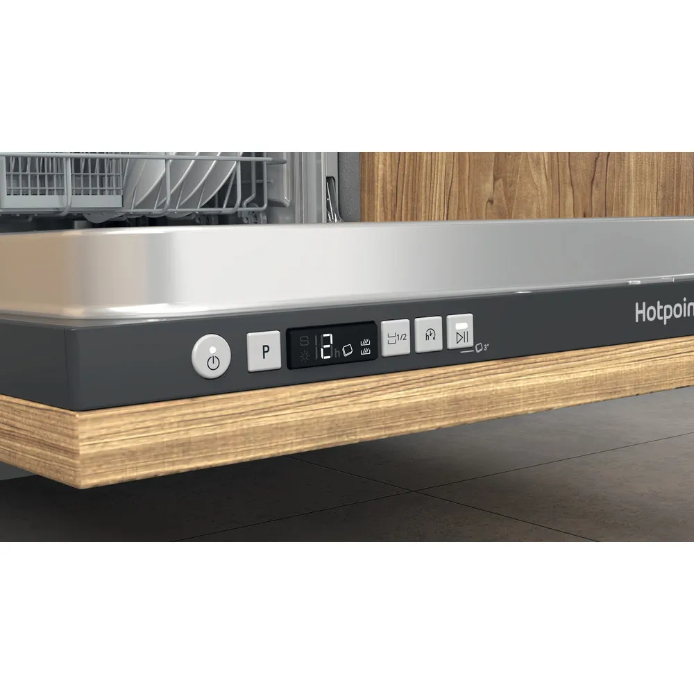 Hotpoint H2I HD526 B UK - Black Integrated Dishwasher - E energy - Image 5