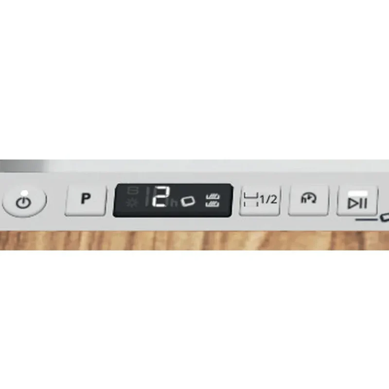 Hotpoint H2I HD526 UK - Silver Integrated Dishwasher - E energy - Image 5