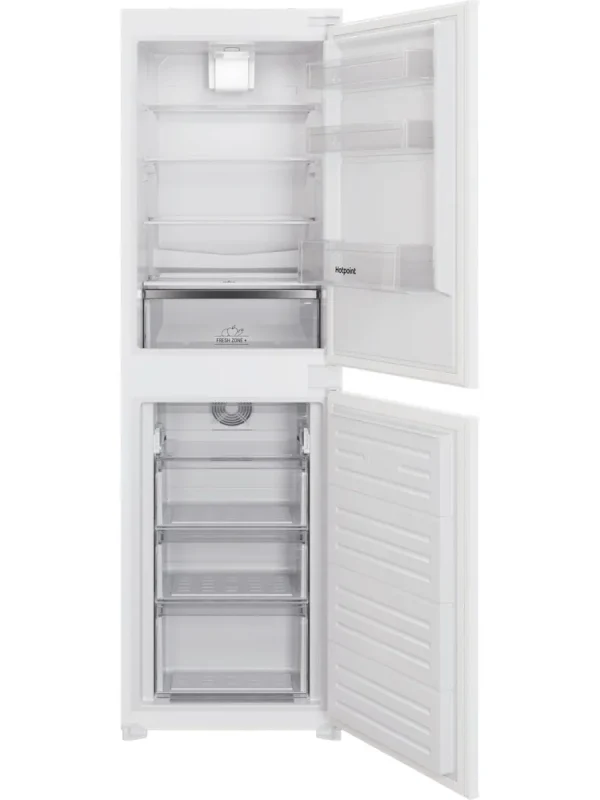 Hotpoint HBC18 5050 F2 - White Integrated 50/50 Frost Free Fridge Freezer - E energy - Image 2