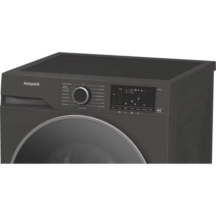 Hotpoint HBD 8680G ANTISTAIN UK - Graphite 8/6KG Washer Dryer - 1400 RPM - A Energy - Image 2