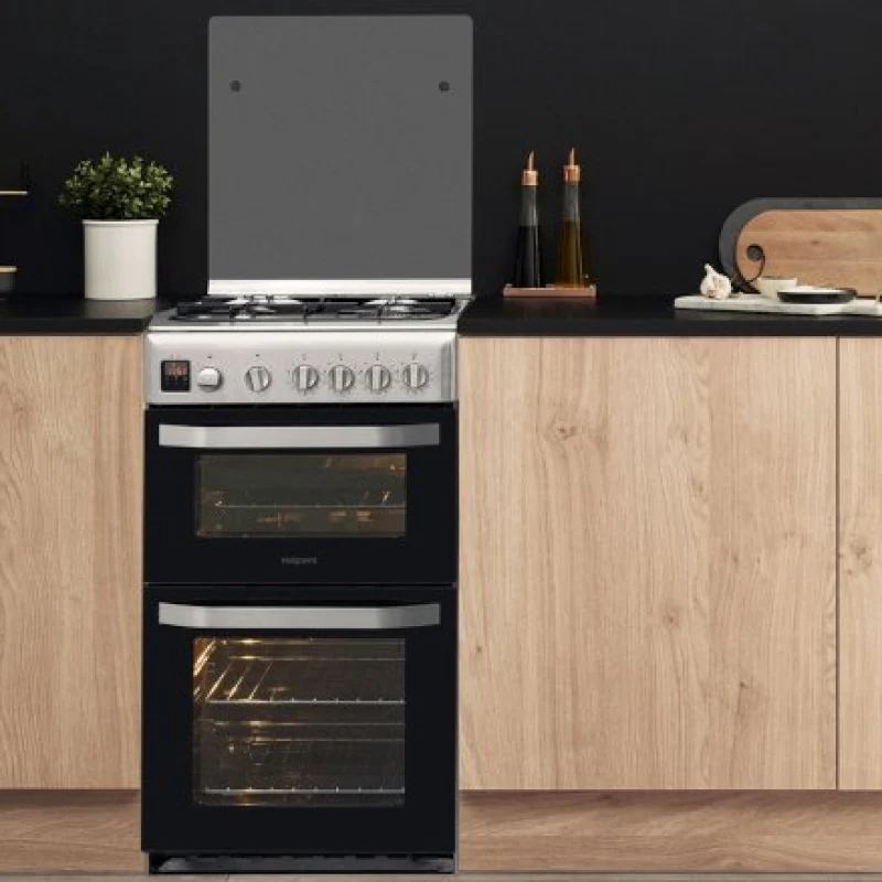 Hotpoint HD5G00CCX/UK - Stainless steel 4 Zone Gas Cooker - Catalytic cleaning - A energy - Image 4