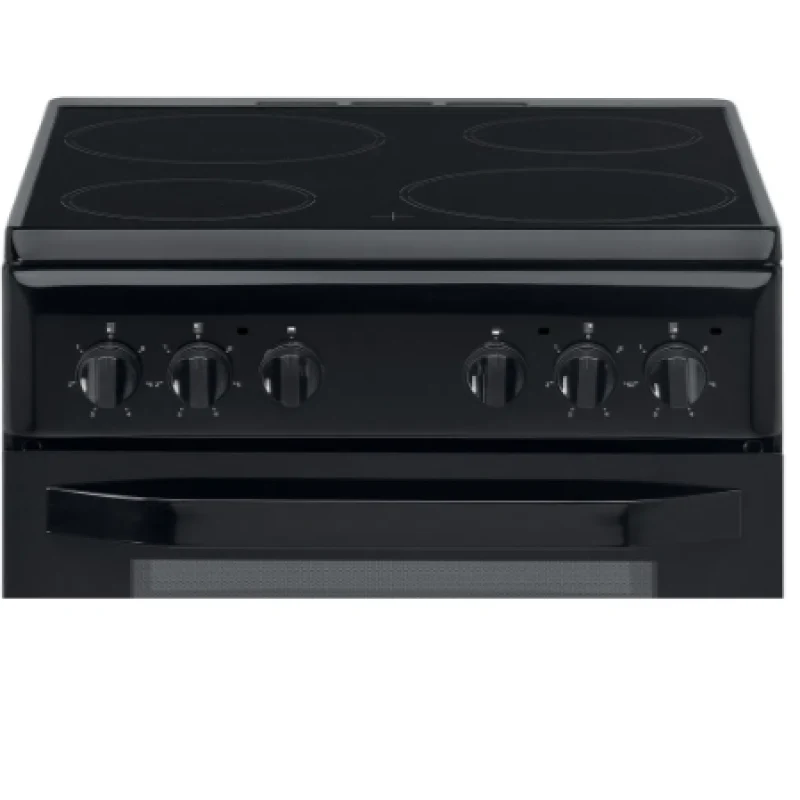 Hotpoint HD5V92KCB/UK - Black 4 Zone Electric Cooker - Catalytic cleaning - A energy - Image 2