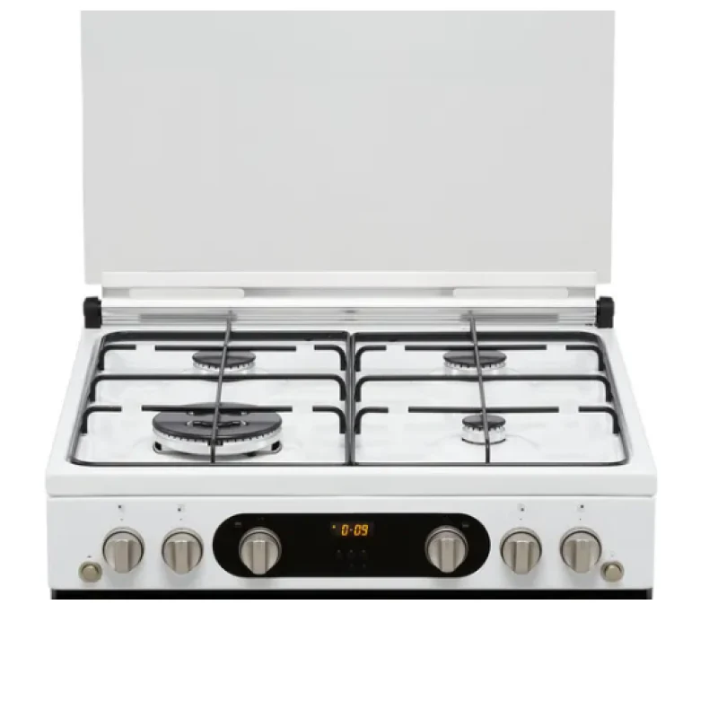 Hotpoint HD67G02CCW/UK - White 4 Zone Gas Cooker - Catalytic cleaning - A+ energy - Image 3