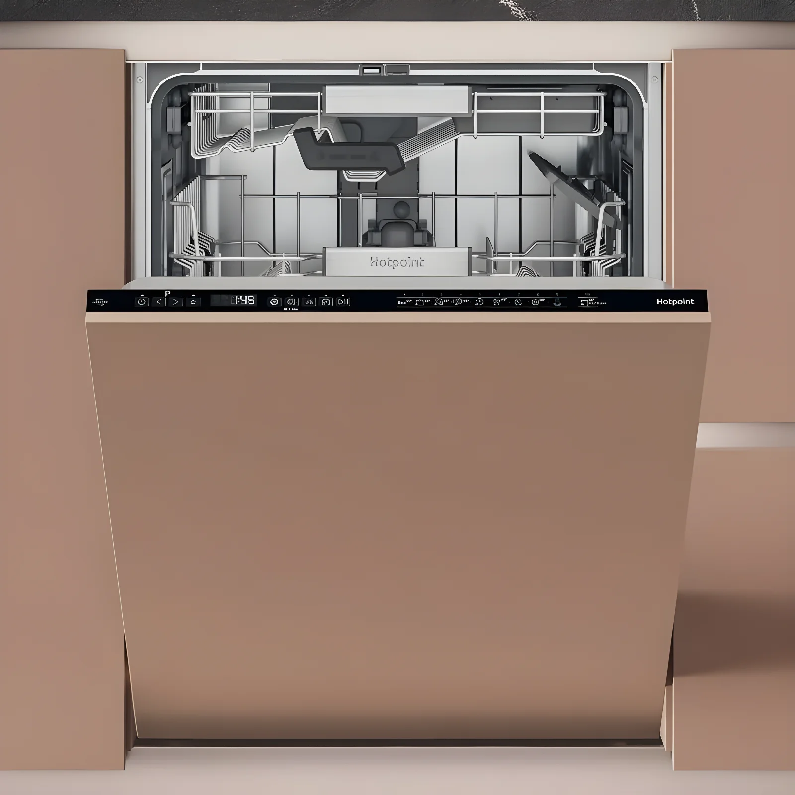 Hotpoint HD8I HP42 L UK - 14 Place Setting Built-in Dishwasher - C Energy Rating