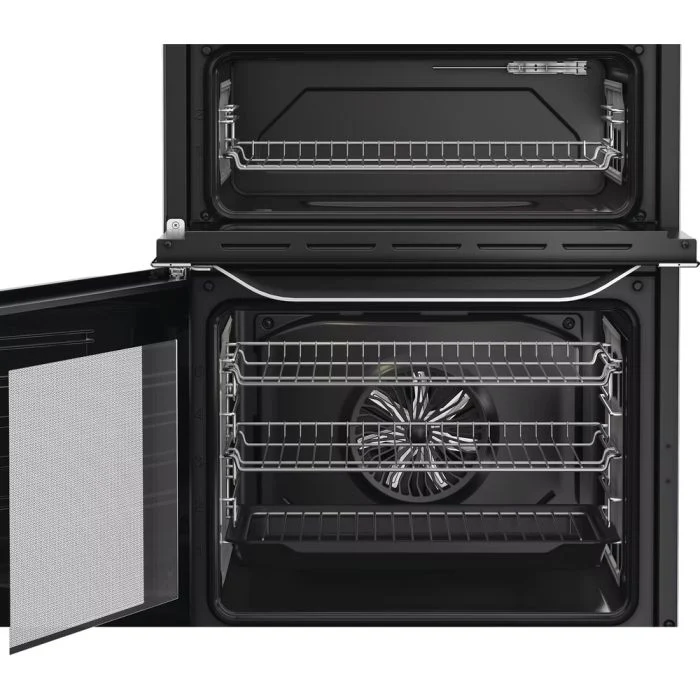 Hotpoint HDE6IDC2X -Inox Electric Cooker Dual Cavity - A Rated - Image 2