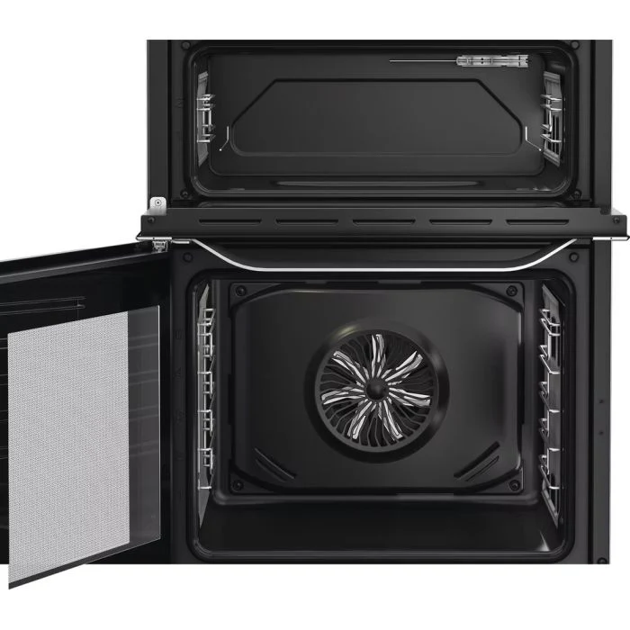 Hotpoint HDE6IDC2X -Inox Electric Cooker Dual Cavity - A Rated - Image 4