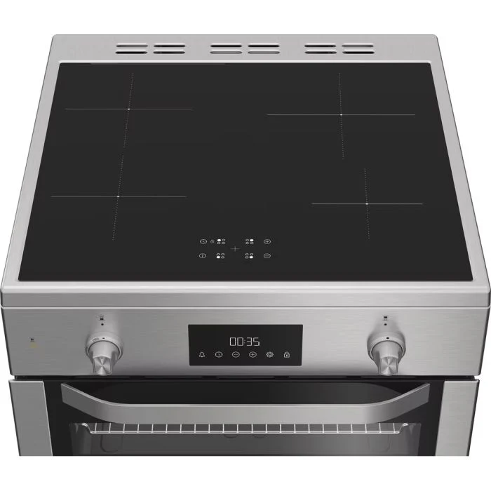Hotpoint HDE6IDC2X -Inox Electric Cooker Dual Cavity - A Rated - Image 5