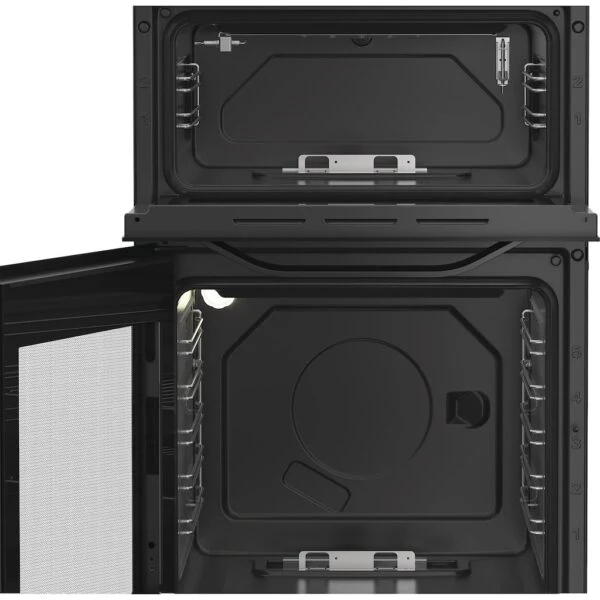 Hotpoint HDG5GCB - Black 50cm Gas Double Cooker - 59L - A+ Energy - Image 2