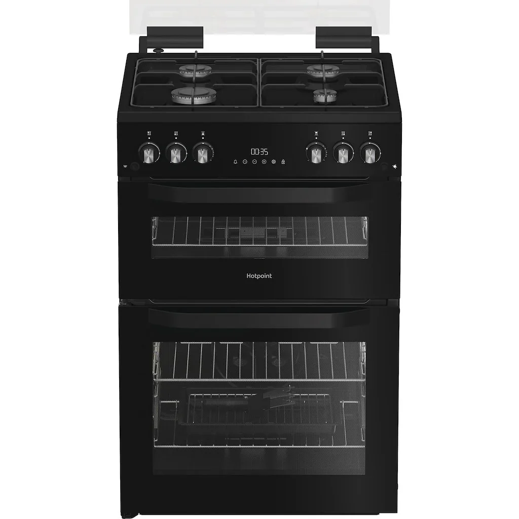 Hotpoint HDG6GDCB1 - Freestanding 60cm Gas Cooker