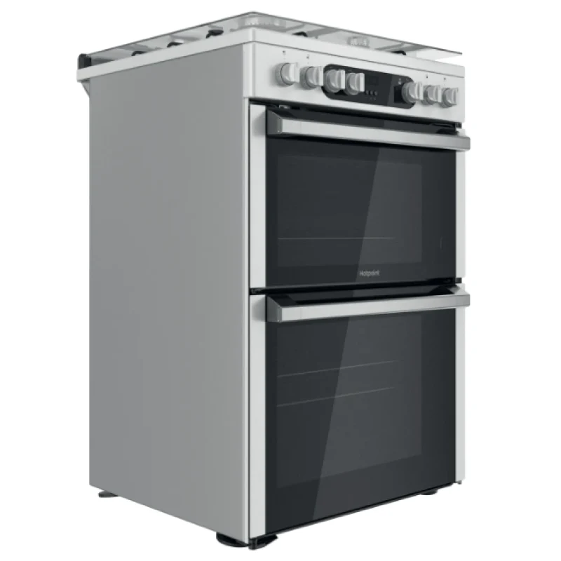 Hotpoint HDM67G9C2CX/U - Stainless steel 4 Zone Dual Fuel Cooker - Catalytic cleaning - A/A energy - Image 3