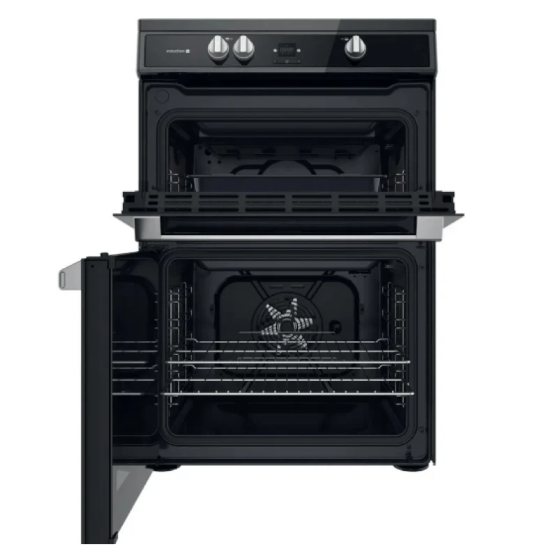 Hotpoint HDT67I9HM2C/UK - Black Induction 4 Zone Electric Cooker - Catalytic cleaning - A/A energy - Image 2