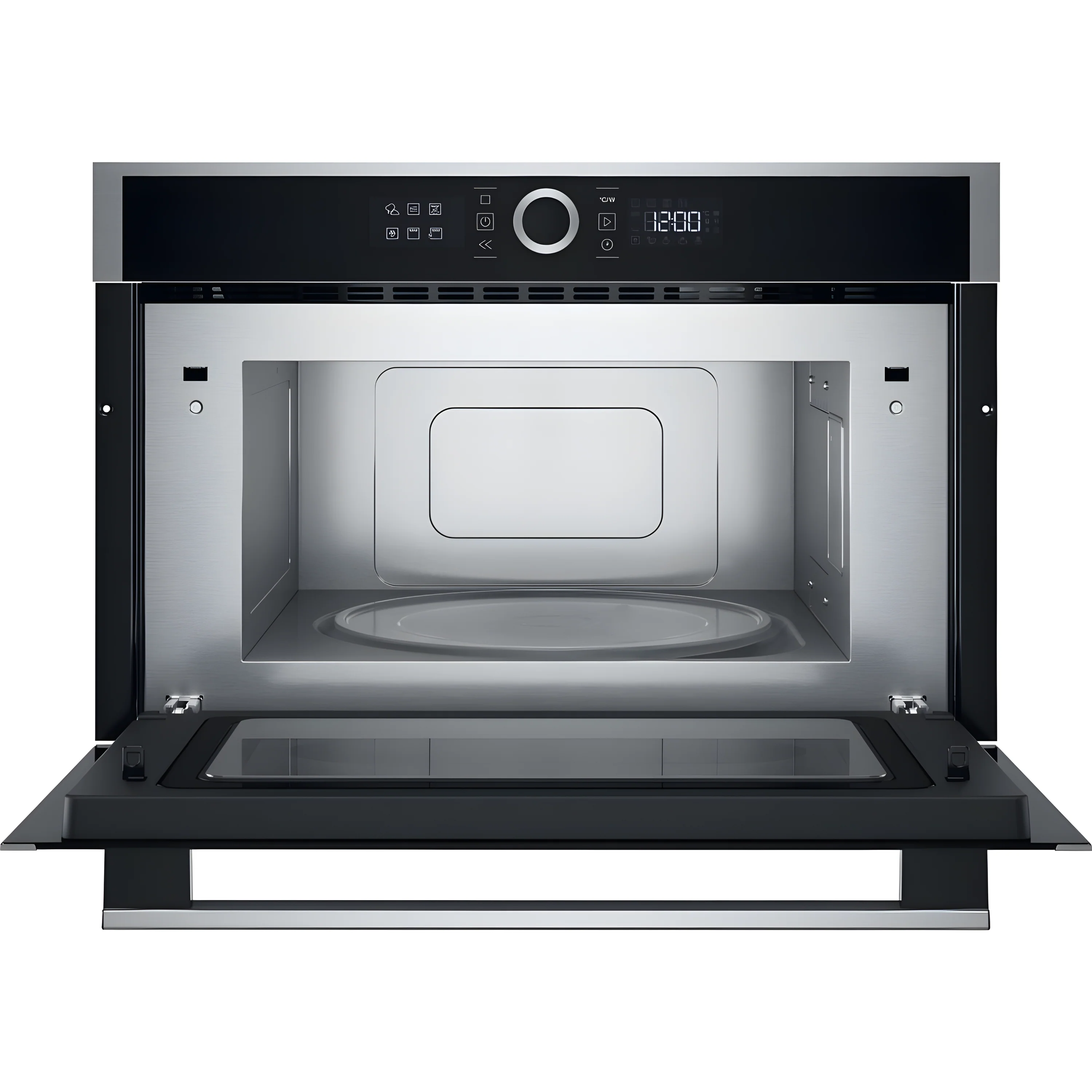 Hotpoint HMD44MXUK - Stainless Steel Built-In Microwave with Grill - 31L - 1000W - Image 2