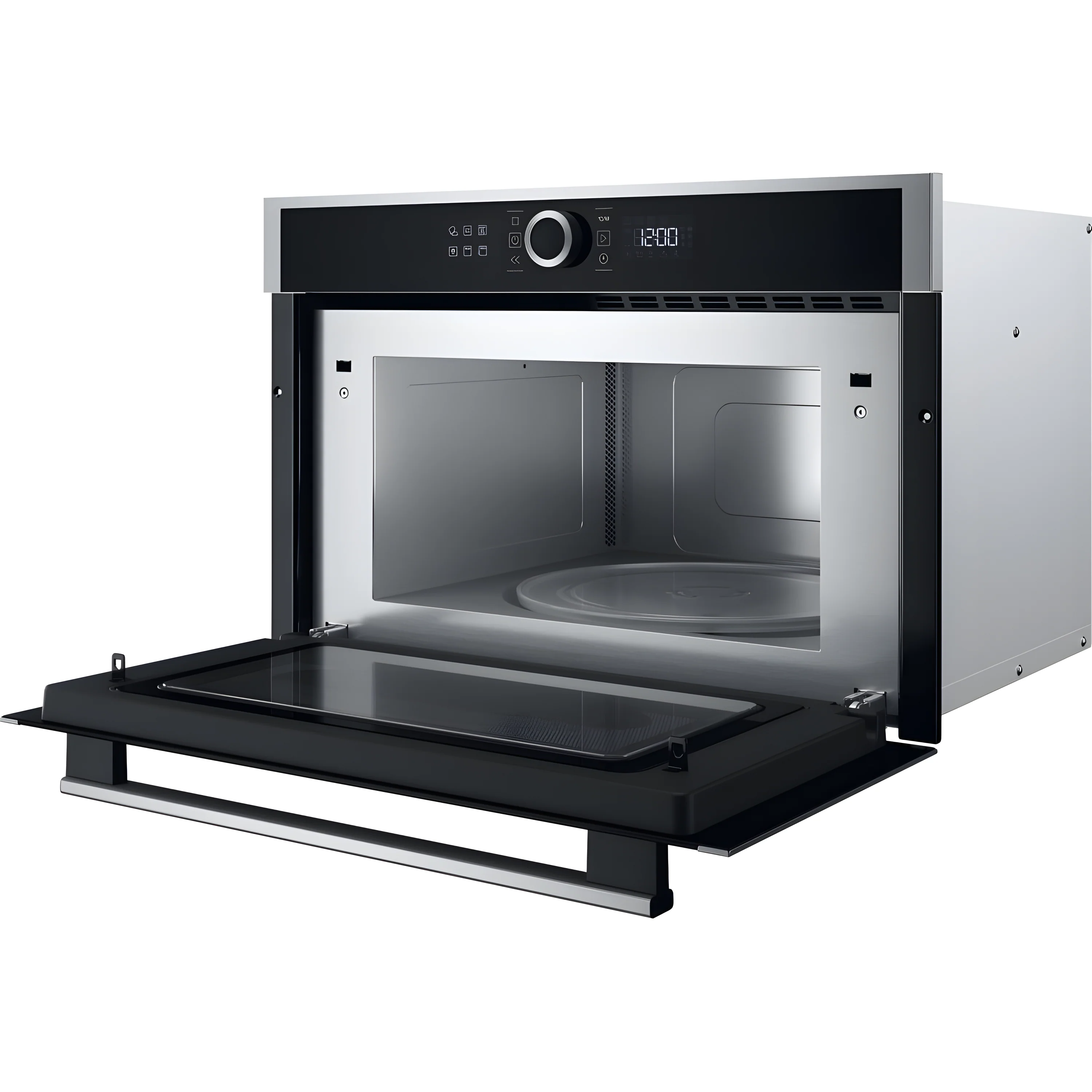 Hotpoint HMD44MXUK - Stainless Steel Built-In Microwave with Grill - 31L - 1000W - Image 3