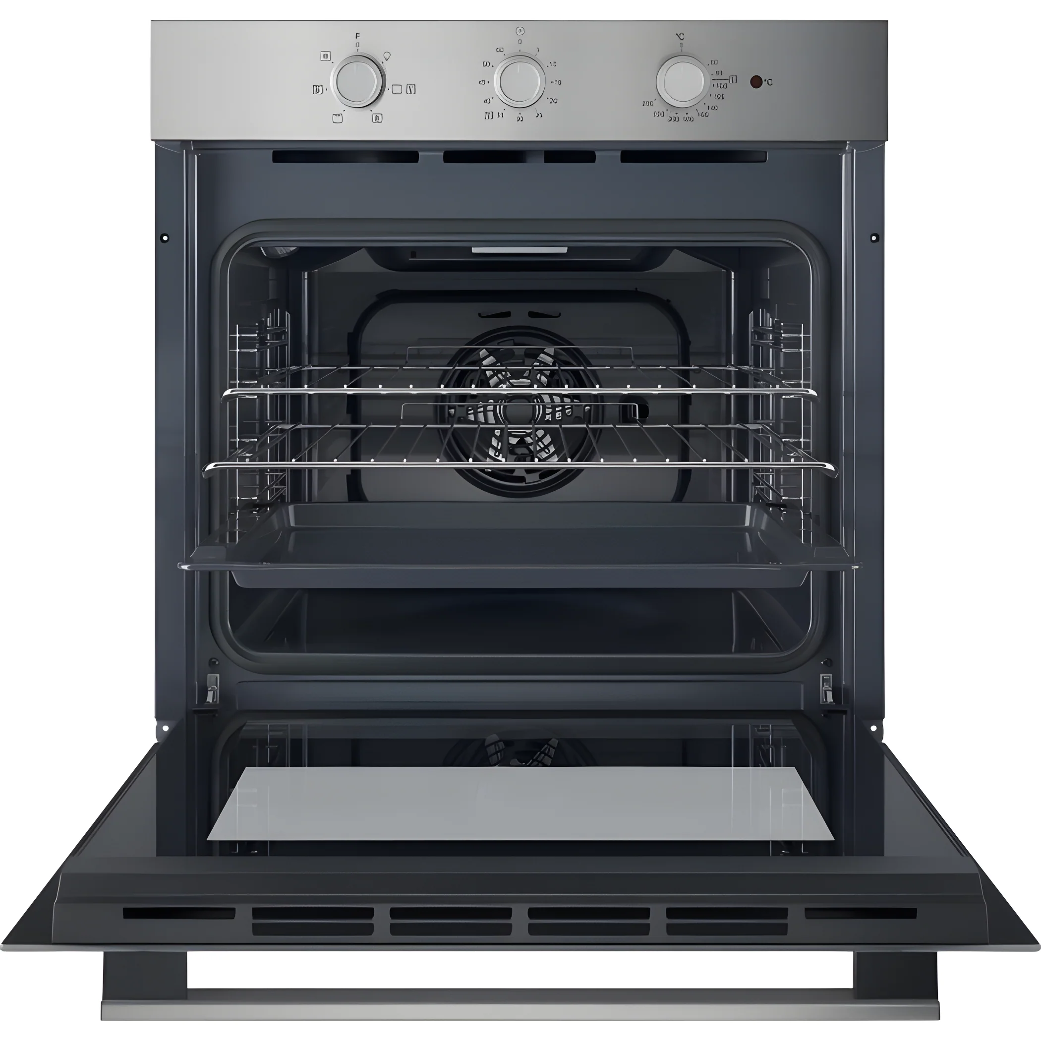 Hotpoint HO 235H X UK- Stainless Steel Single Oven - 71L - A Energy - Image 2