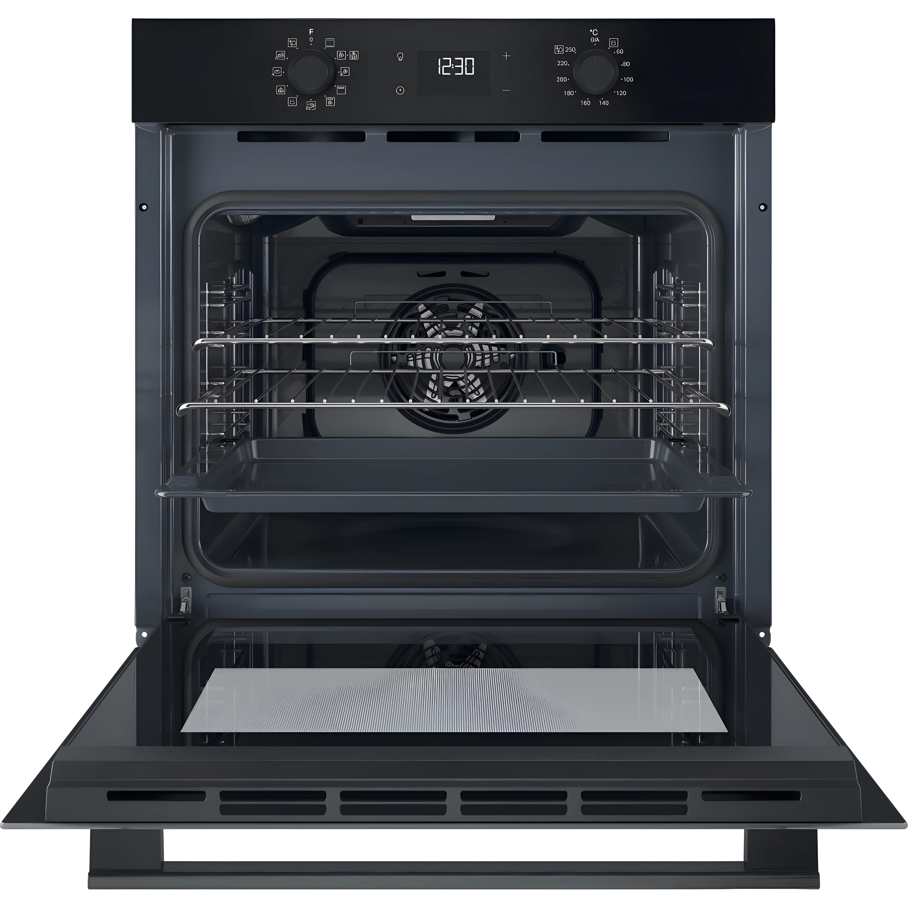 Hotpoint HO 458H B UK - Black Single Oven - 71L - A+ Energy - Image 2