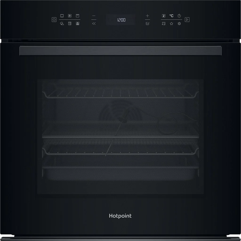 Hotpoint HOI68PPT2SBUK - Black Built-In Single Oven - 73L - A+ Energy