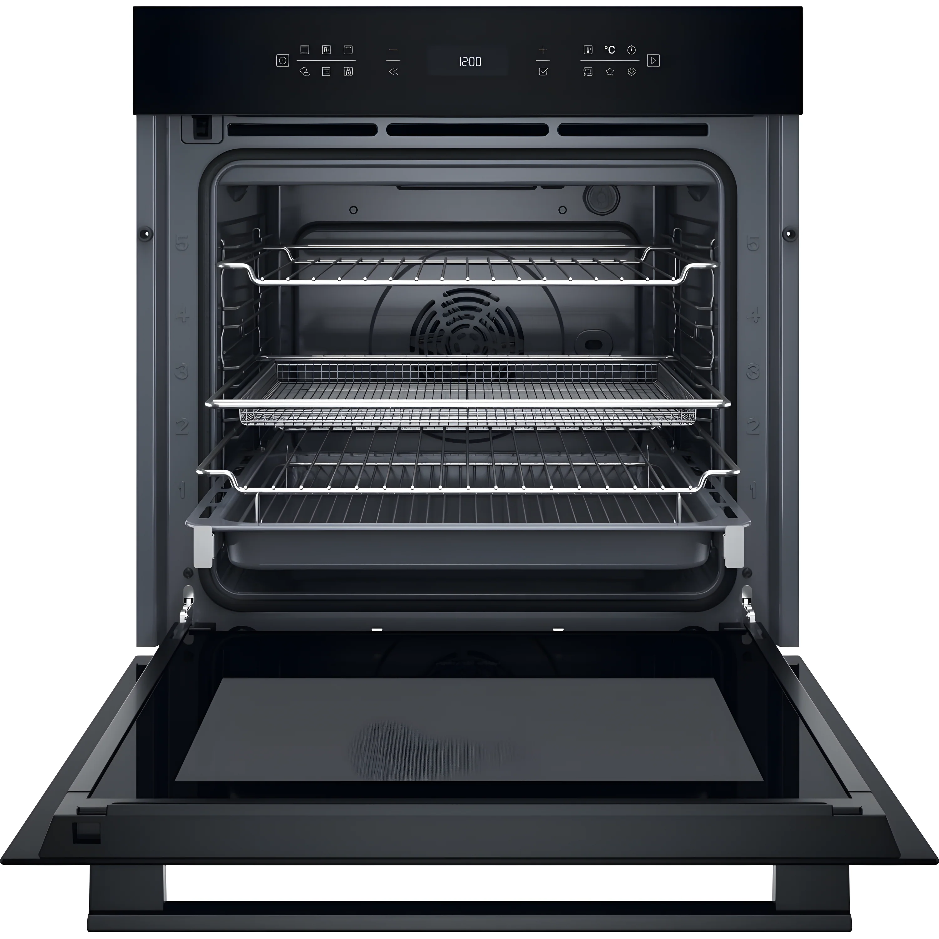 Hotpoint HOI68PT1SBUK - Black Built-In Single Oven - 73L - A+ Energy - Image 3