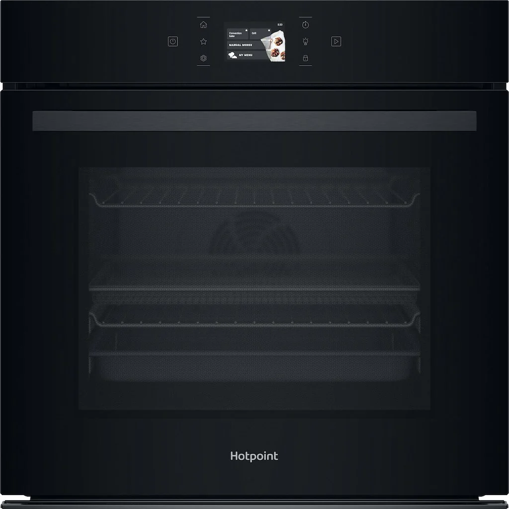 Hotpoint HOI98PT2SBUK - Black Built-In Single Oven - 73L - A+ Energy