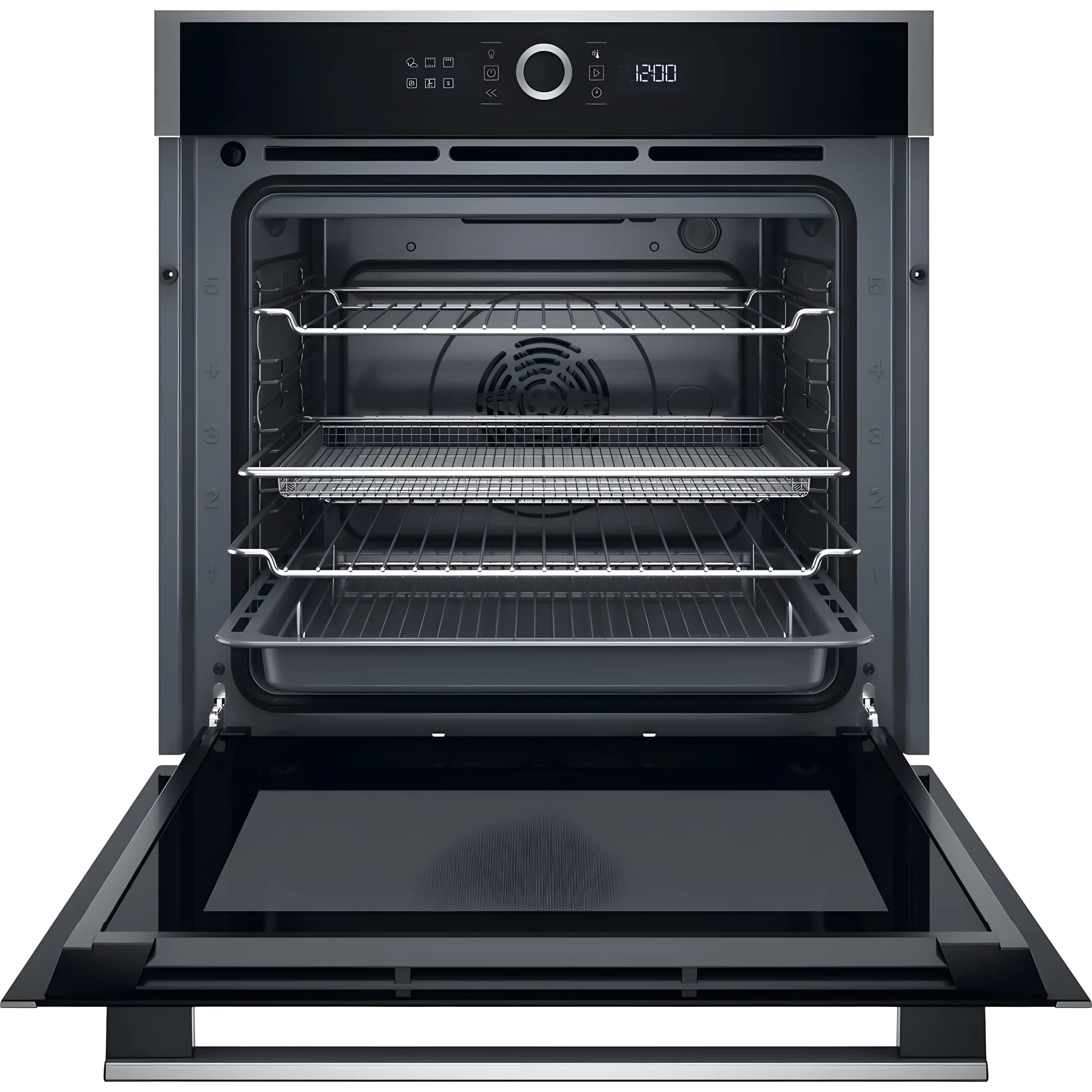 Hotpoint HOIM4S8CM0XUK Electric Single Fan Oven with Air Fry - Stainless Steel - A+ Rated - Image 2