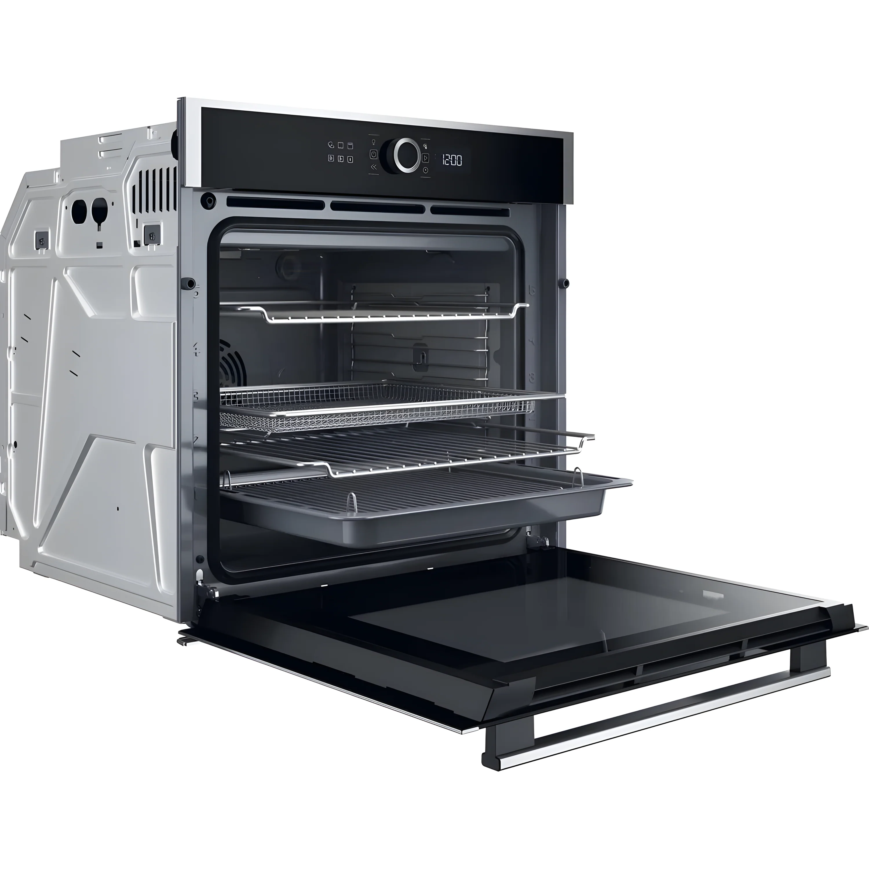 Hotpoint HOIM4S8CM0XUK Electric Single Fan Oven with Air Fry - Stainless Steel - A+ Rated - Image 3