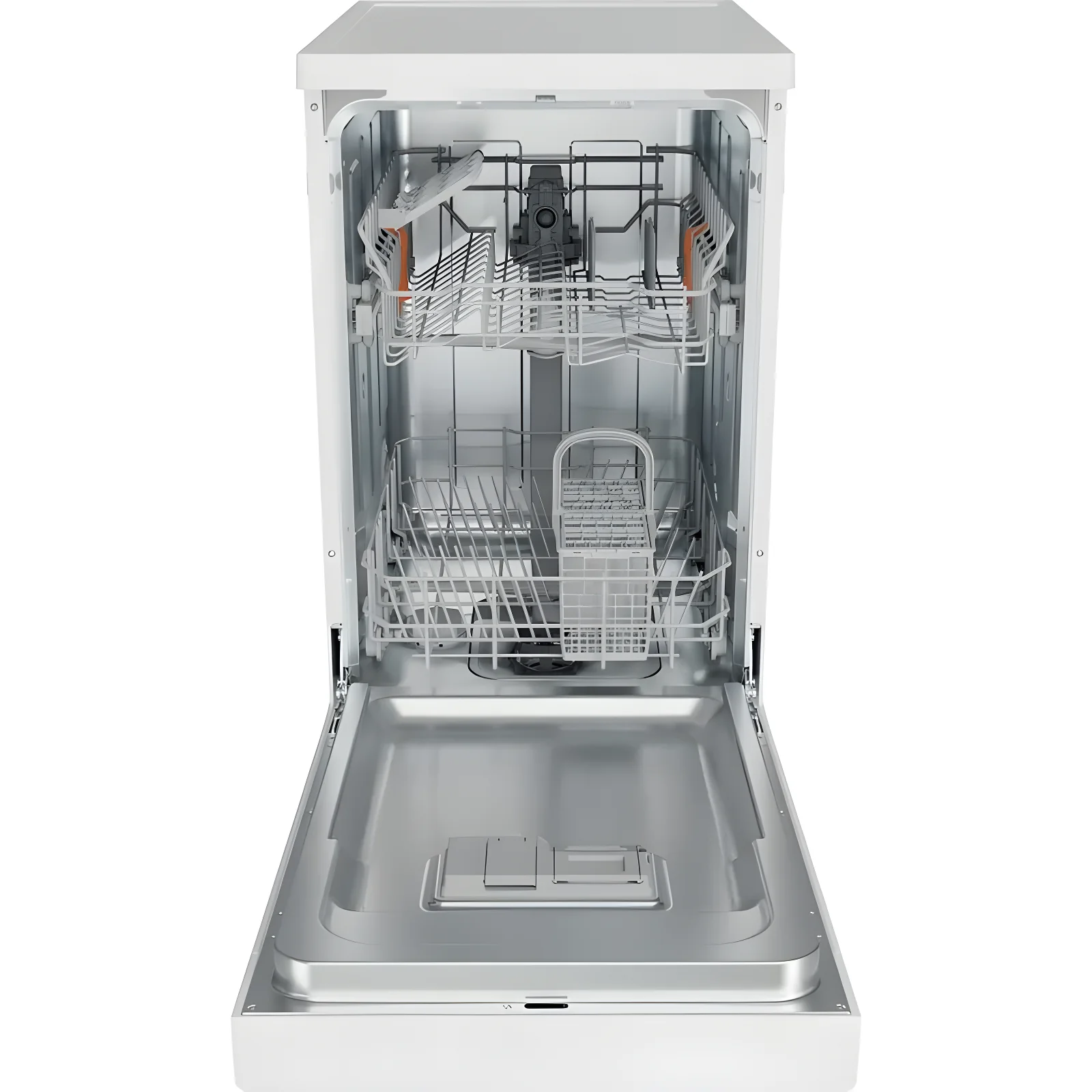 Hotpoint HP2FD10CS90WUK - White Freestanding Slimline Dishwasher - 10 Place Settings - D Energy - Image 3