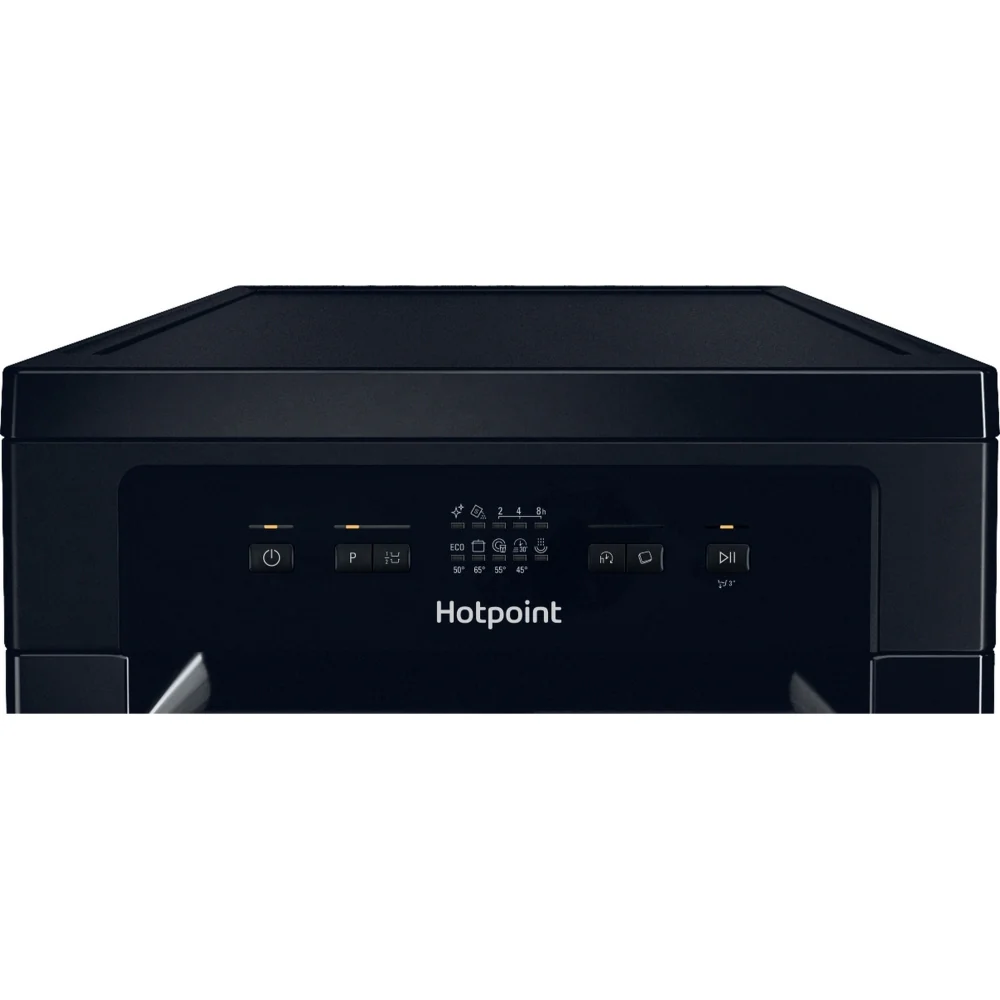 Hotpoint HP2FE10CS90BUK - Black 10 Place Setting Slimline Dishwasher - E Energy Rating - Image 4