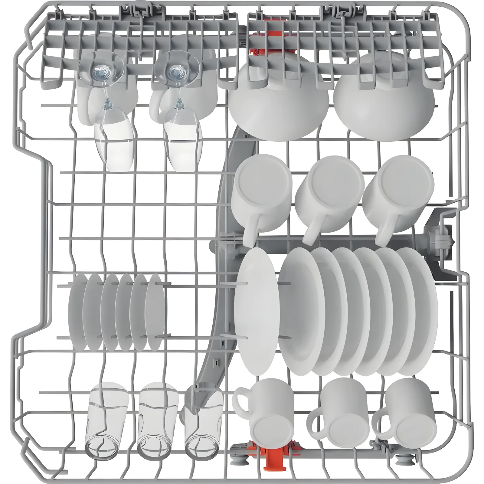 Hotpoint HP2FFC14BN6BUK - Black Freestanding Dishwasher - 14 Place Settings - C Energy - Image 5