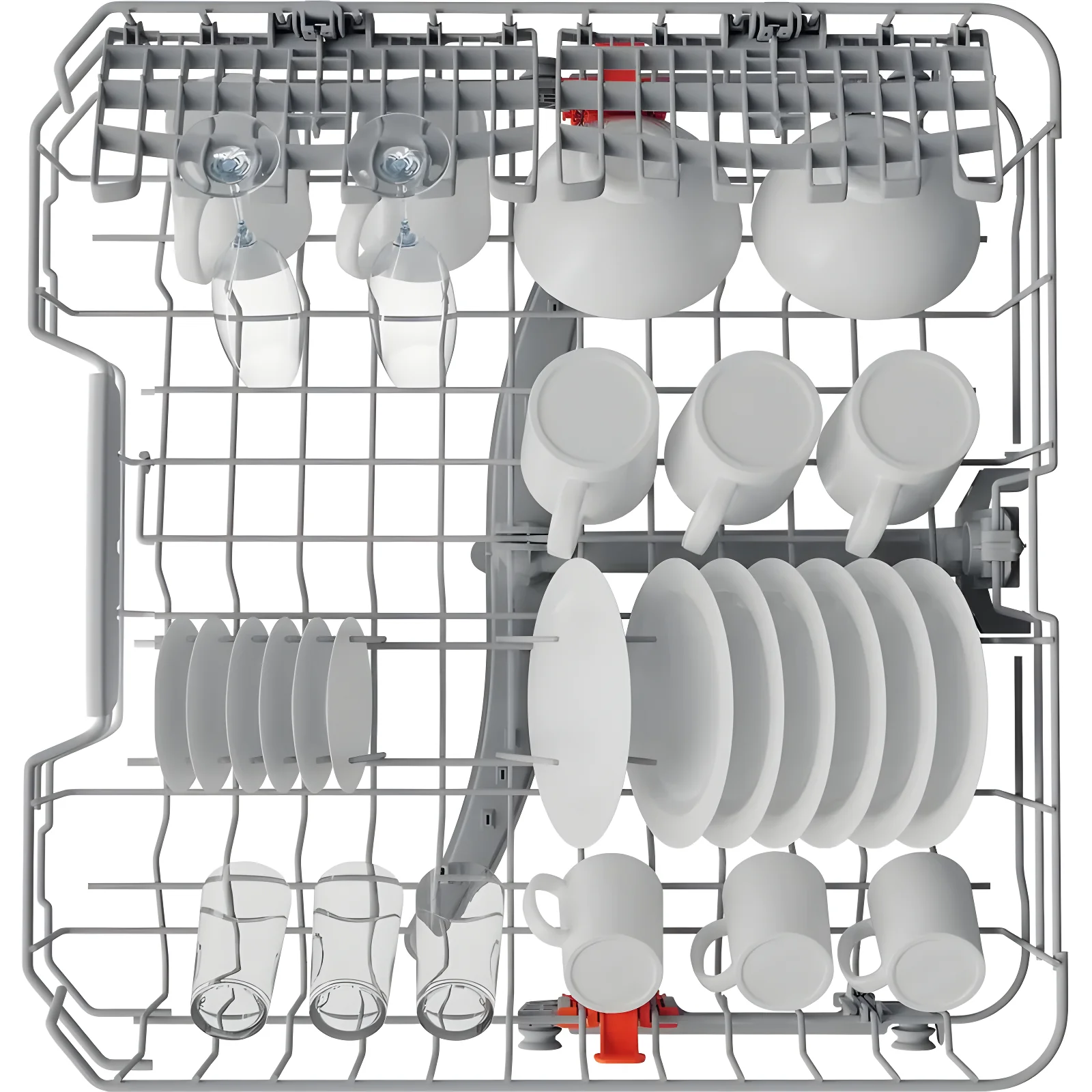 Hotpoint HP2IFC14BN6UK - Black Integrated Dishwasher - 14 Place Settings - C Energy - Image 5
