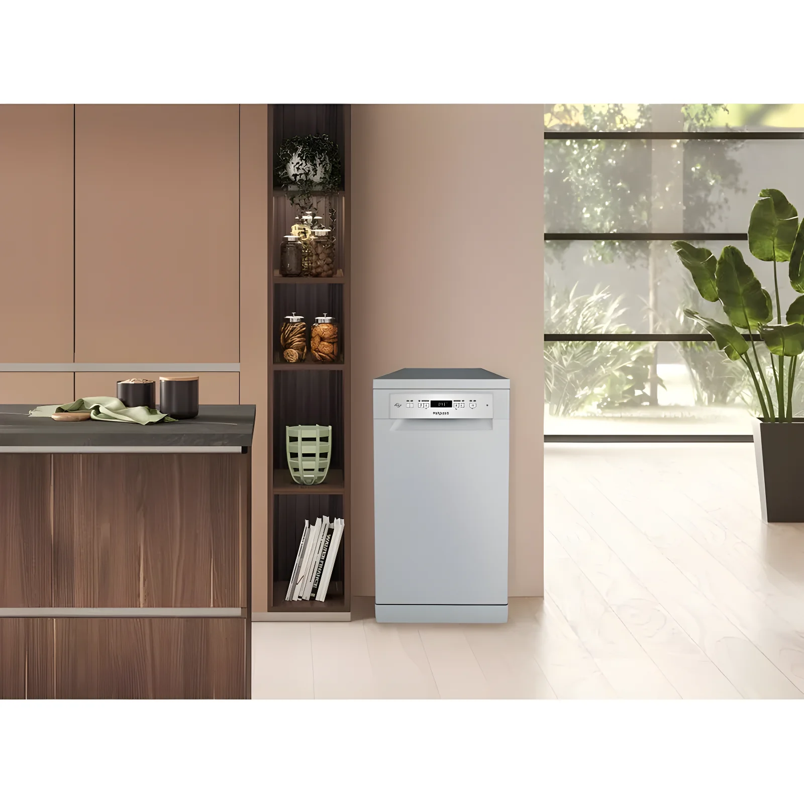 Hotpoint HP3FC10BS7A0SUK - Silver Freestanding Slimline Dishwasher - 10 Place Settings - C Energy - Image 4