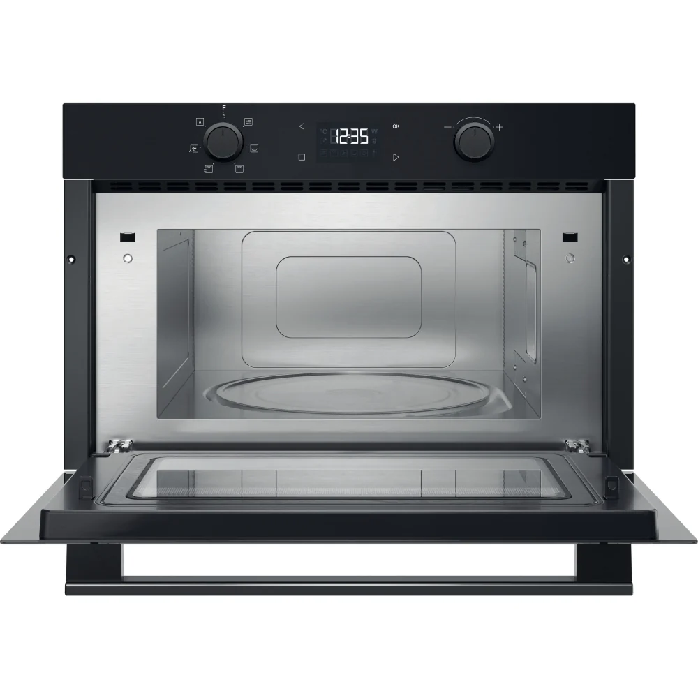 Hotpoint HPD 254 CR BUK - Black Built-In Microwave with Grill - 31L - 1000W - Image 2