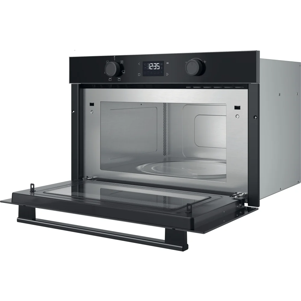 Hotpoint HPD 254 CR BUK - Black Built-In Microwave with Grill - 31L - 1000W - Image 3