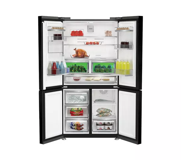 Hotpoint HPGF 6564 XK4UK - Black American Fridge Freezer - 565L Capacity - E Energy Rating - Image 3