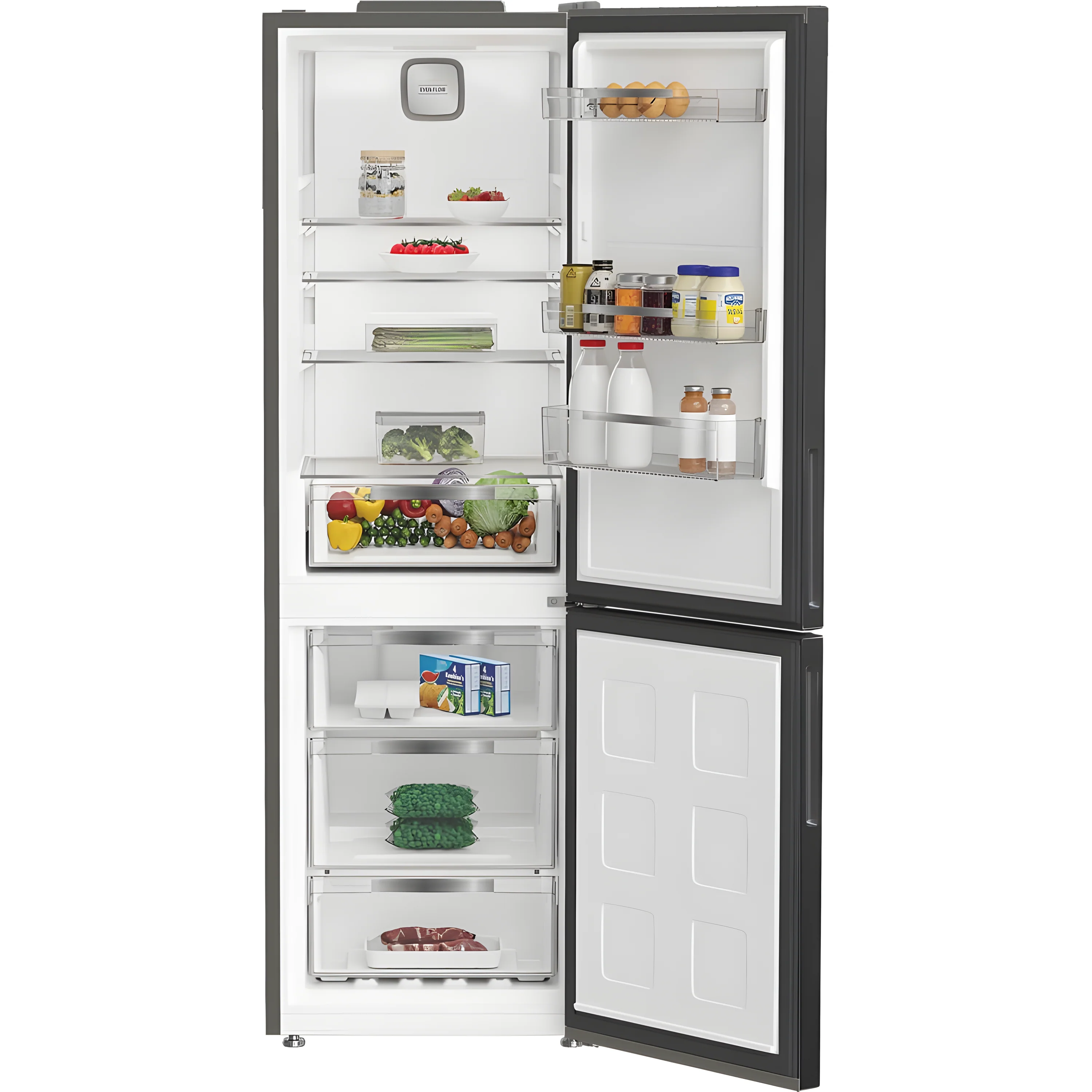 Hotpoint HPK 26363 XBR5UK - Dark Stainless Steel 316L Fridge Freezer - D Energy Rating - Image 4