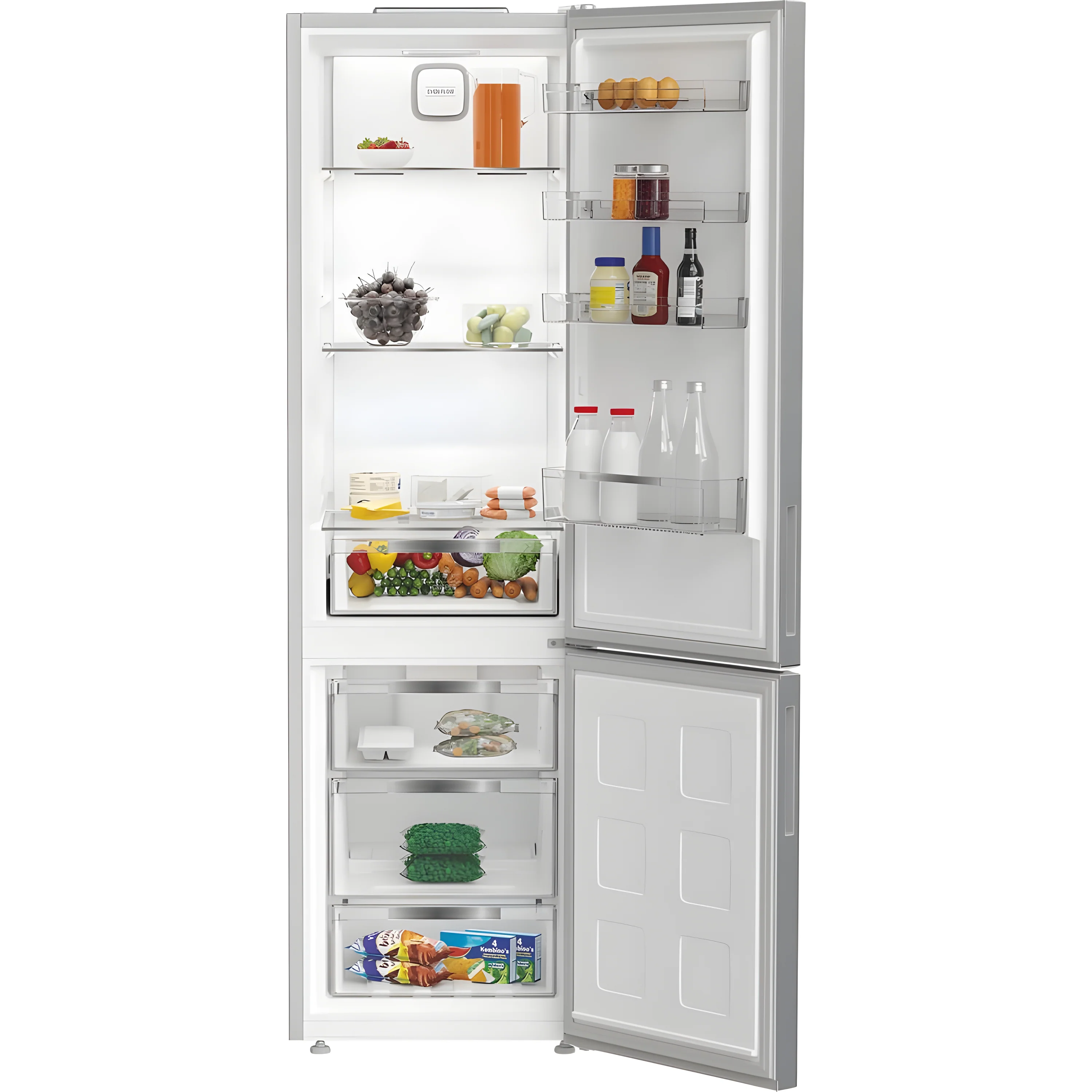 Hotpoint HPK 26402 XP4UK - Grey Fridge Freezer - 355L - Dual No Frost - E energy - Image 4