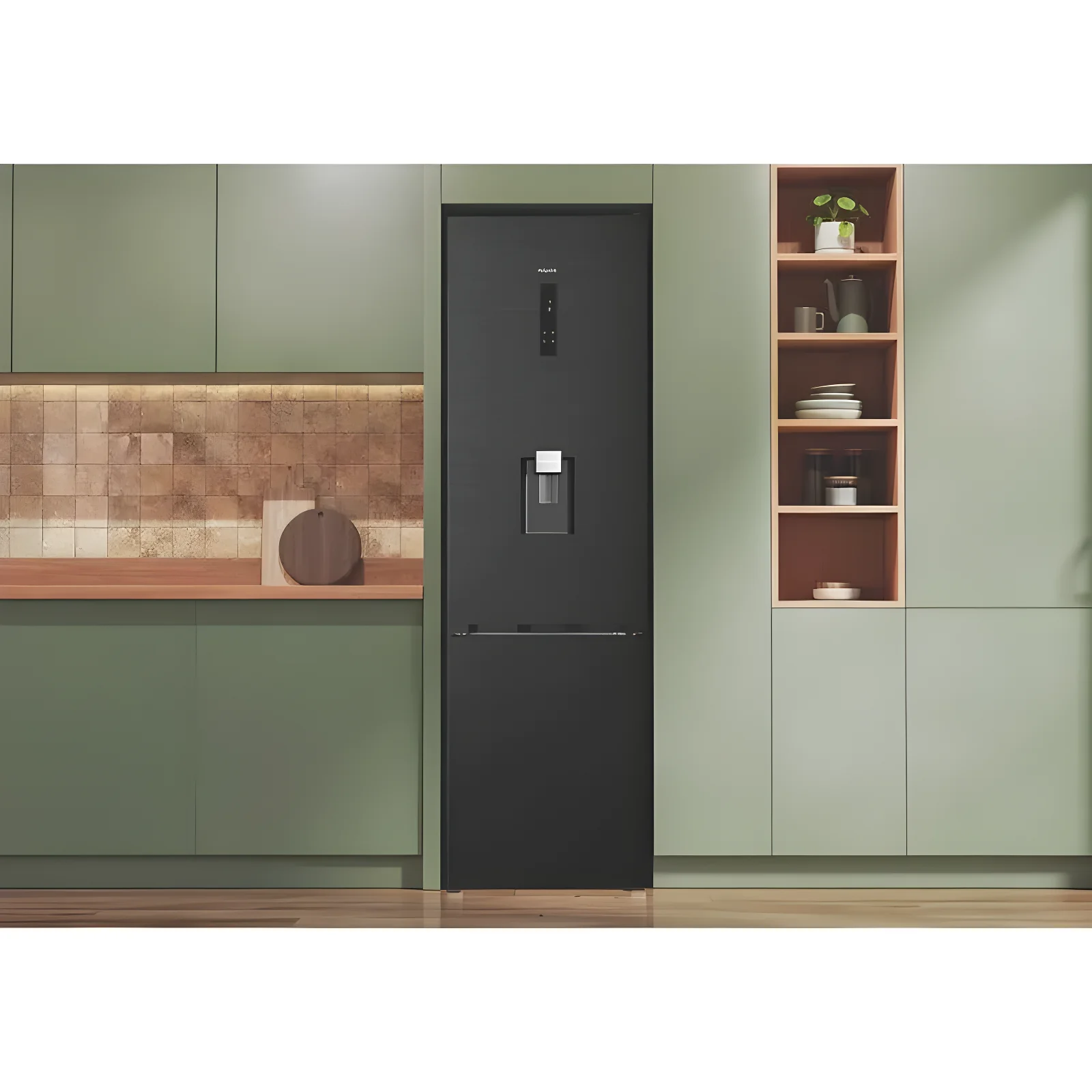Hotpoint HPK 26411W XR4UK - Black Steel Fridge Freezer - Garage Safe - E Energy - Image 4