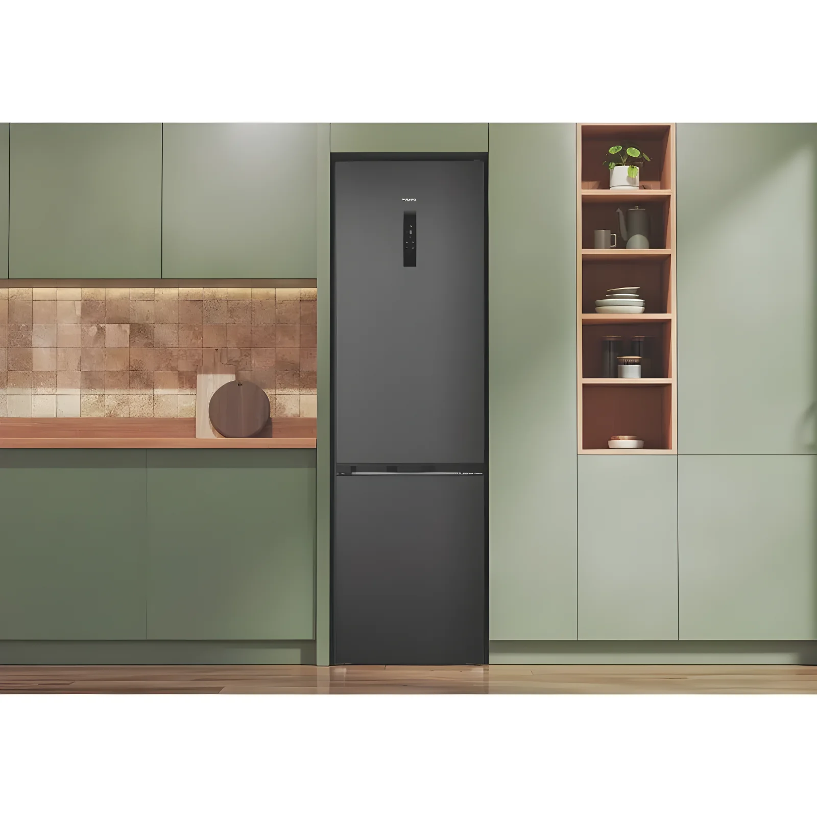 Hotpoint HPK 26413 XR6UKE - Black Steel 70/30 Fridge Freezer - Garage Safe - Dual No Frost - C Energy - Image 4