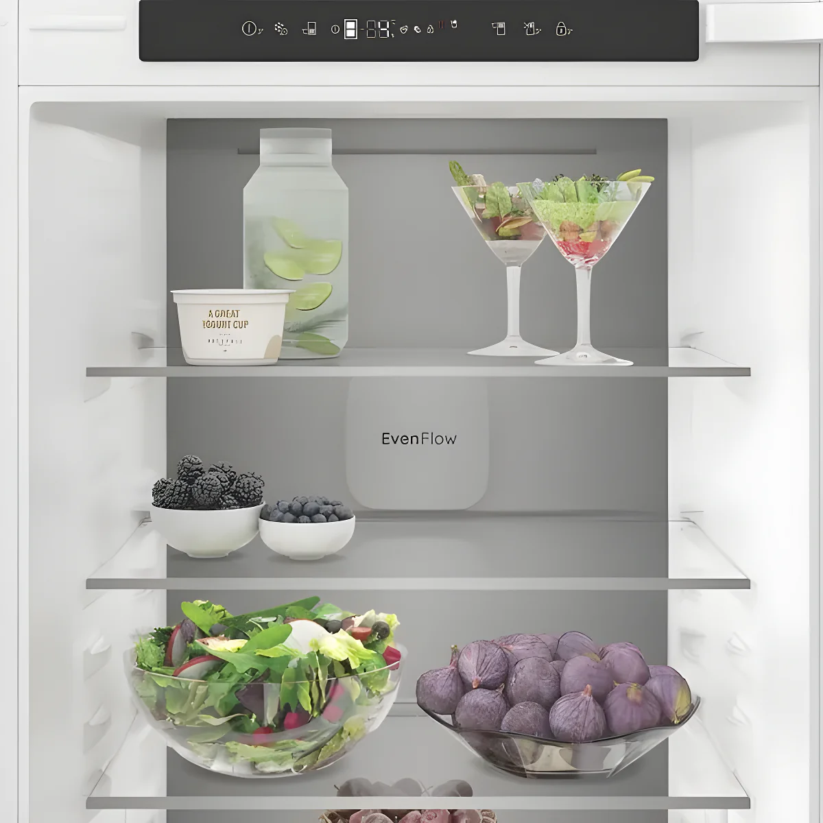 Hotpoint HPK2 5292 B4UK - Black Integrated Fridge Freezer - Dual No Frost - E Energy - Image 4