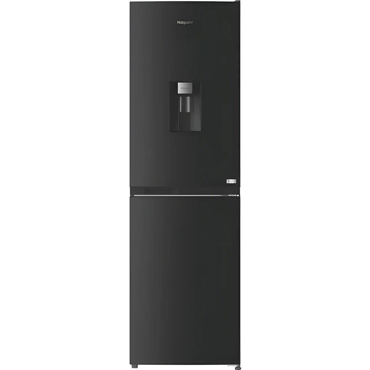 Hotpoint HPKF 3241W XR4UK - Black Steel Fridge Freezer -Garage Safe - 50/50 Frost Free - E Energy