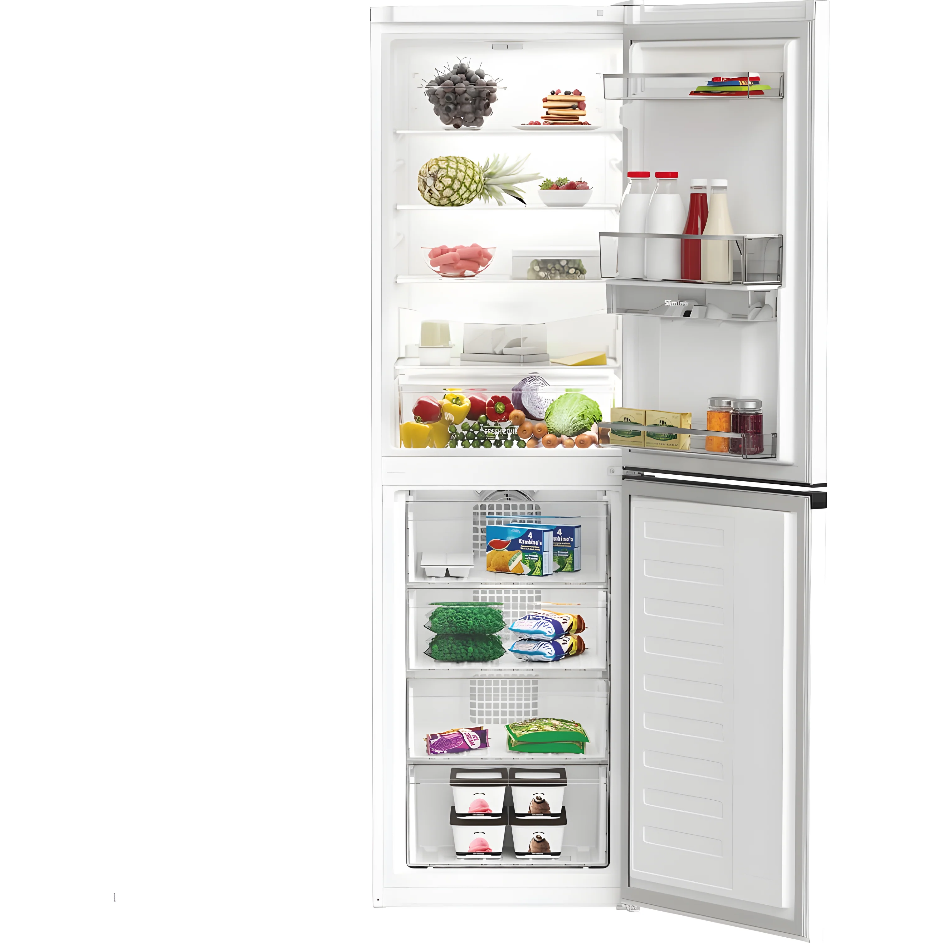 Hotpoint HPKH 1261W W4UK - White No Frost Fridge Freezer - 268L - E Energy Rating - Image 2