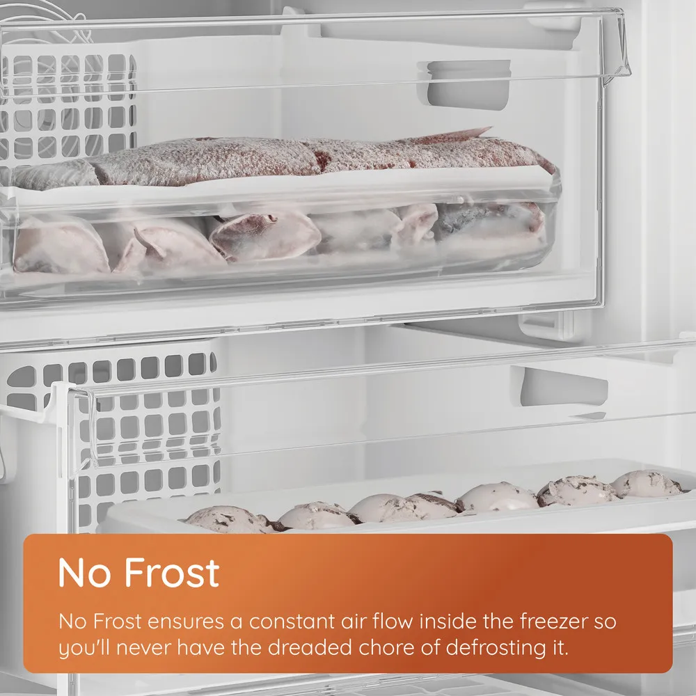 Hotpoint HPKH 1261 W4UK - White Frost Free Fridge Freezer - Garage Safe - 270L - E Energy Rating - Image 9