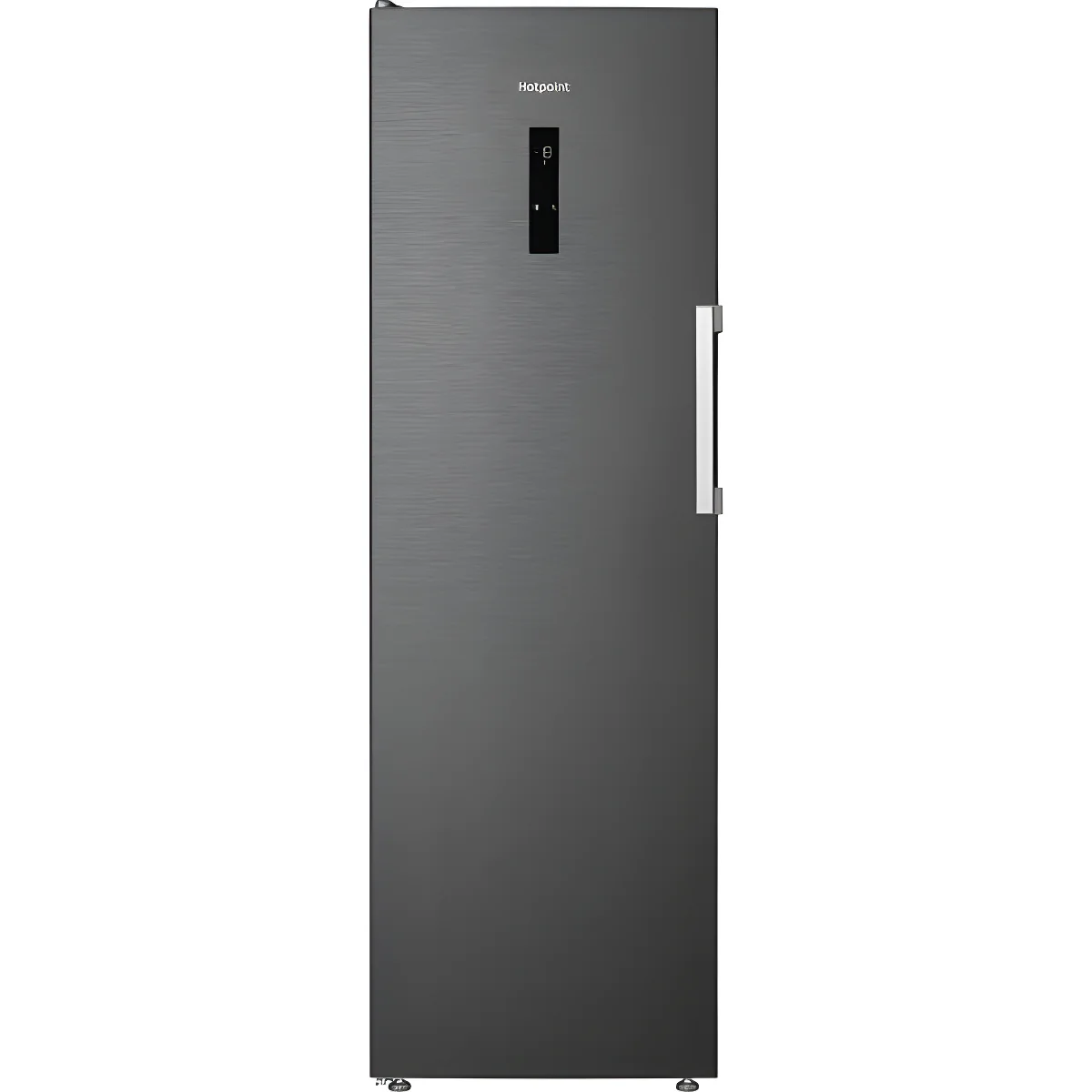 Hotpoint HPMFF 6312 XBR4UK - Dark Inox Tall Freezer- Garage Safe - 286L - E Energy