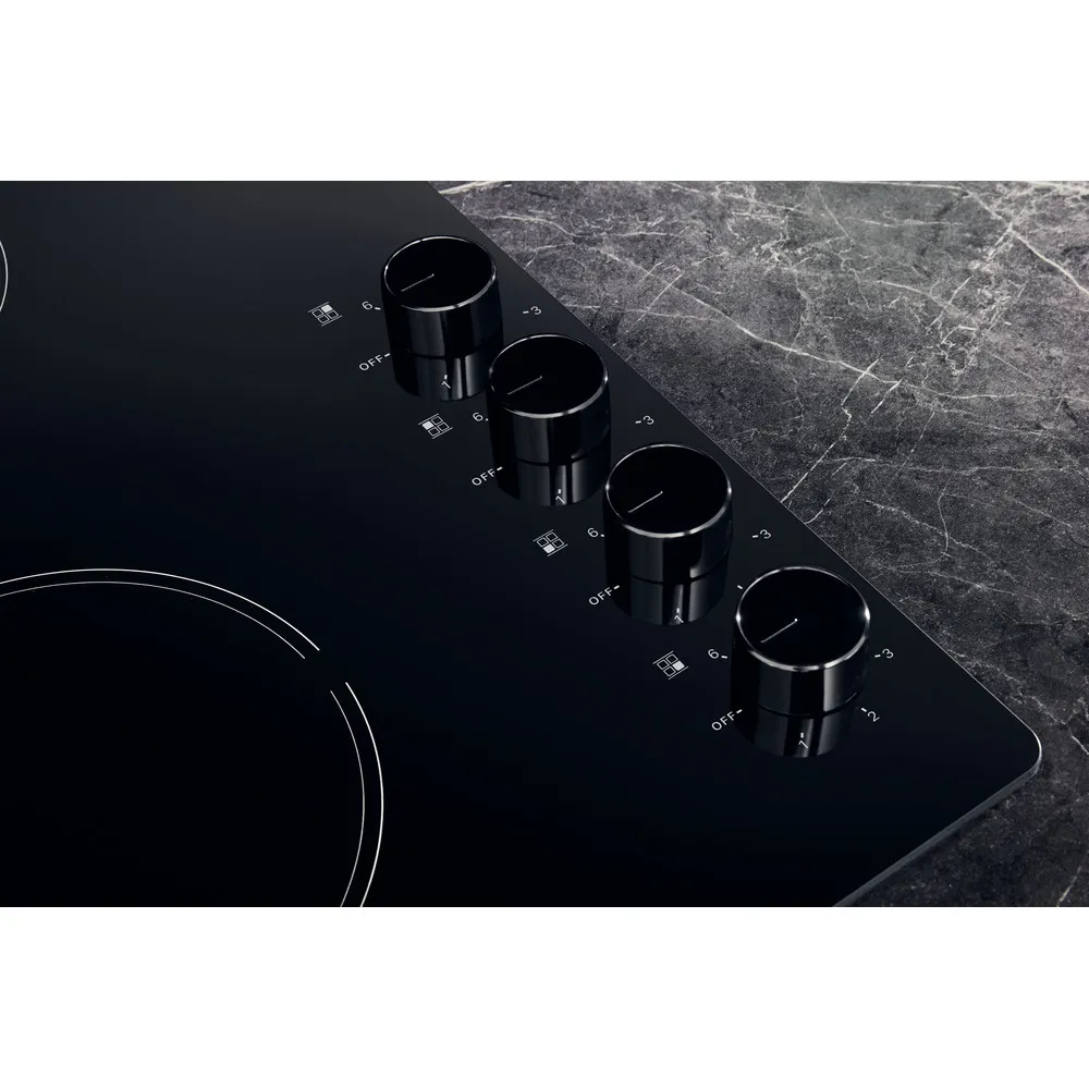 Hotpoint HR 620 R H - Black 4 Zone Ceramic Hob - Image 4